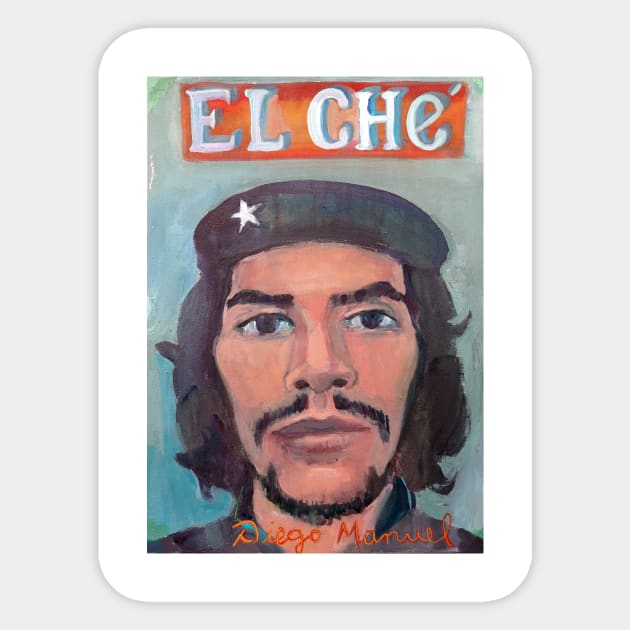 Che Guevara 5 Sticker by diegomanuel